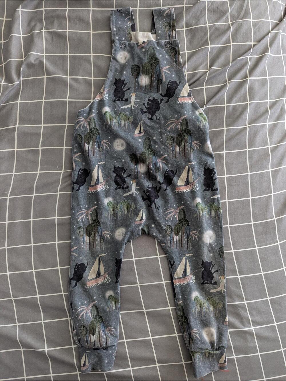 Where the wild things are dungarees overalls